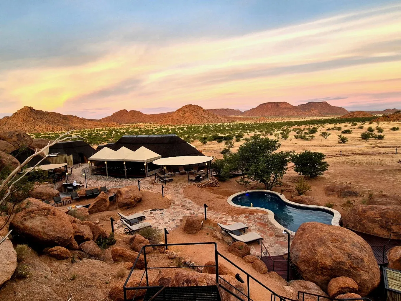 Twyfelfontein Adventure Camp — lodge ou camp en Namibie