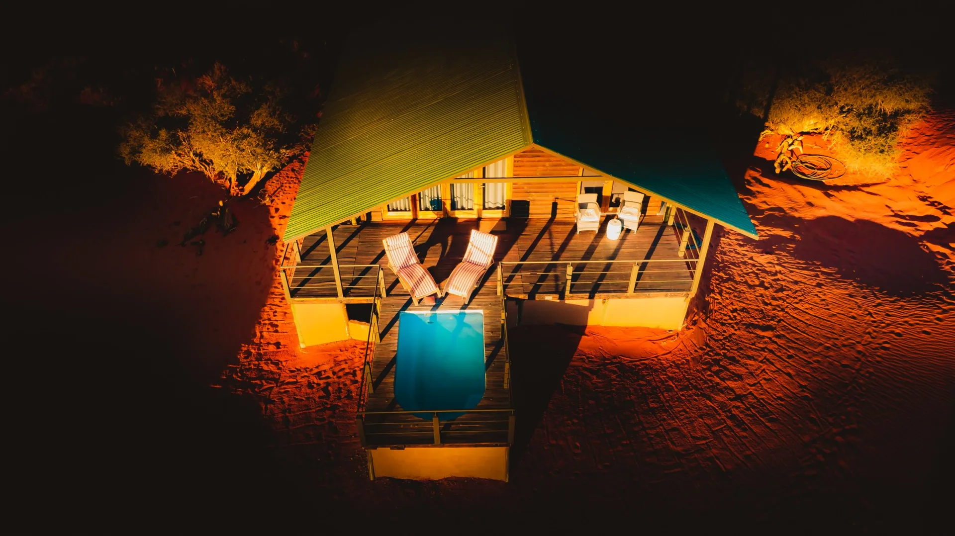 Bagatelle Kalahari Game Ranch — lodge ou camp en Namibie