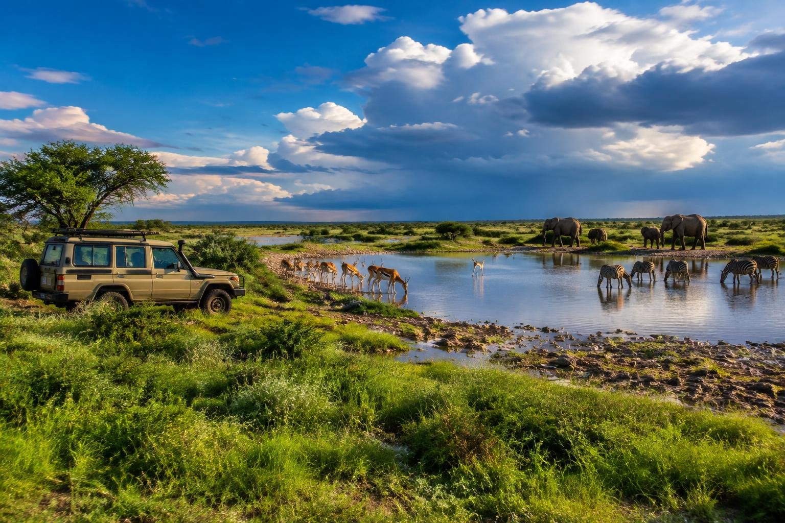 Partir en Namibie en janvier